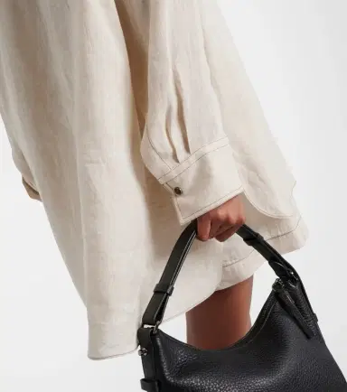 Brunello Cucinelli Oversized linen shirt | Thumbnail 5 Brunello Cucinelli Oversized linen shirt | Thumbnail 5