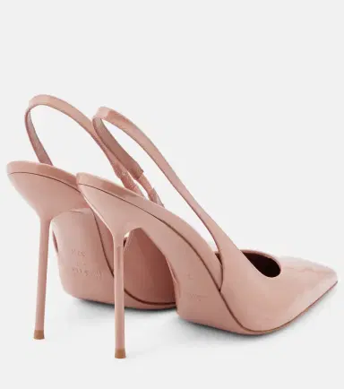 Paris Texas Lidia 105 patent leather slingback mule | Thumbnail 4 Paris Texas Lidia 105 patent leather slingback mule | Thumbnail 4