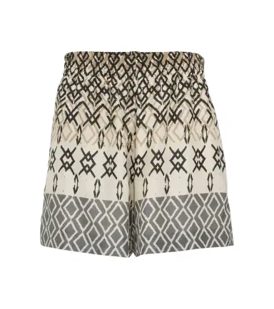 Brunello Cucinelli Printed silk shorts | Thumbnail 1 Brunello Cucinelli Printed silk shorts | Thumbnail 1