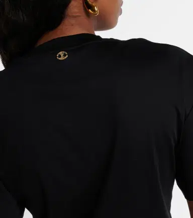 Rabanne Gathered cotton jersey crop top | Thumbnail 4 Rabanne Gathered cotton jersey crop top | Thumbnail 4