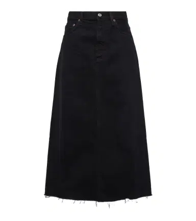 Agolde Della denim midi skirt | Thumbnail 1 Agolde Della denim midi skirt | Thumbnail 1