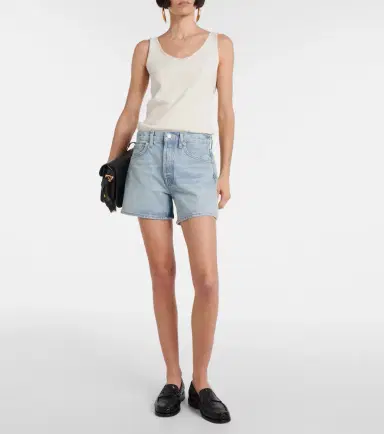 Agolde Parker mid-rise denim shorts | Thumbnail 2 Agolde Parker mid-rise denim shorts | Thumbnail 2