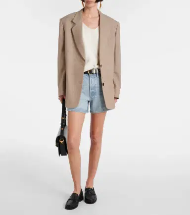 Agolde Parker mid-rise denim shorts | Thumbnail 4 Agolde Parker mid-rise denim shorts | Thumbnail 4