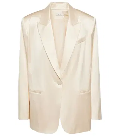 The Sei Oversized silk blazer | Thumbnail 1 The Sei Oversized silk blazer | Thumbnail 1