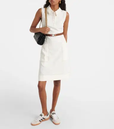 Tory Sport Belted sleeveless polo dress | Thumbnail 4 Tory Sport Belted sleeveless polo dress | Thumbnail 4