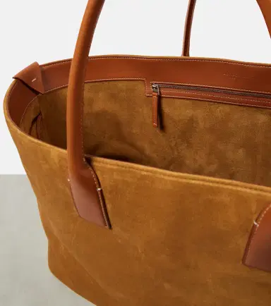 Bottega Veneta Cabat Large suede tote bag | Thumbnail 2 Bottega Veneta Cabat Large suede tote bag | Thumbnail 2