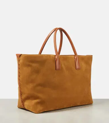 Bottega Veneta Cabat Large suede tote bag | Thumbnail 3 Bottega Veneta Cabat Large suede tote bag | Thumbnail 3