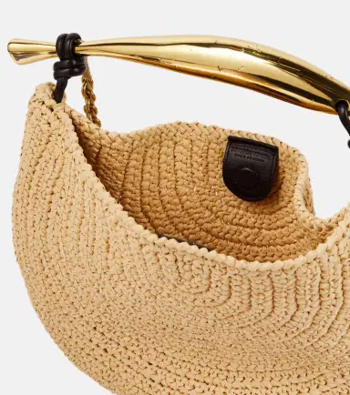 Bottega Veneta Sardine Chain raffia-effect tote bag | Thumbnail 4 Bottega Veneta Sardine Chain raffia-effect tote bag | Thumbnail 4