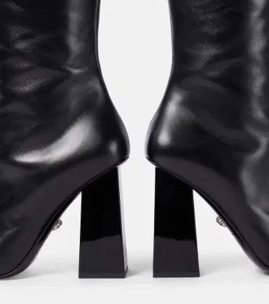 Versace Gianni Ribbon leather knee-high boots | Thumbnail 6 Versace Gianni Ribbon leather knee-high boots | Thumbnail 6