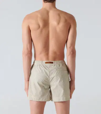 Zegna Striped swim trunks | Thumbnail 4 Zegna Striped swim trunks | Thumbnail 4
