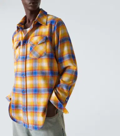 God's True Cashmere Tartan cashmere shirt | Thumbnail 3 God's True Cashmere Tartan cashmere shirt | Thumbnail 3