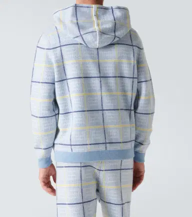 God’s True Cashmere Rain tartan cashmere hoodie | Thumbnail 5 God’s True Cashmere Rain tartan cashmere hoodie | Thumbnail 5