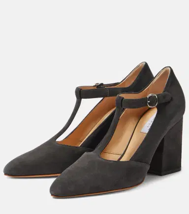 Gabriela Hearst Triana 85 suede pumps | Thumbnail 4 Gabriela Hearst Triana 85 suede pumps | Thumbnail 4