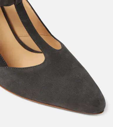 Gabriela Hearst Triana 85 suede pumps | Thumbnail 5 Gabriela Hearst Triana 85 suede pumps | Thumbnail 5