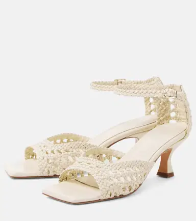 Souliers Martinez Veronica woven leather sandals | Thumbnail 4 Souliers Martinez Veronica woven leather sandals | Thumbnail 4