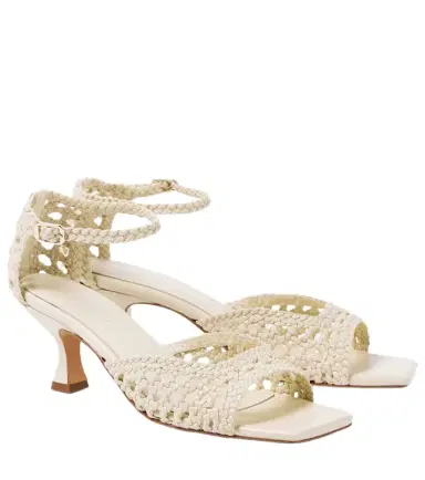 Souliers Martinez Veronica woven leather sandals | Thumbnail 1 Souliers Martinez Veronica woven leather sandals | Thumbnail 1