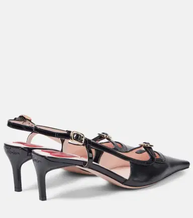 Roger Vivier Viv' Canard 55 leather slingback pumps | Thumbnail 2 Roger Vivier Viv' Canard 55 leather slingback pumps | Thumbnail 2