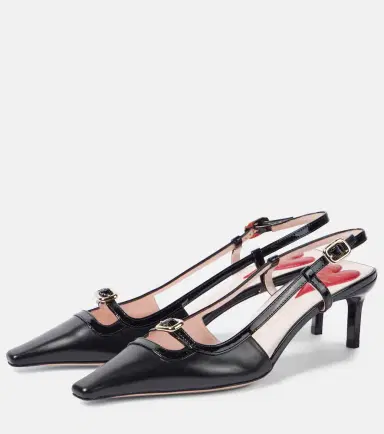 Roger Vivier Viv' Canard 55 leather slingback pumps | Thumbnail 4 Roger Vivier Viv' Canard 55 leather slingback pumps | Thumbnail 4