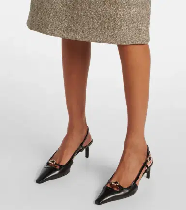 Roger Vivier Viv' Canard 55 leather slingback pumps | Thumbnail 5 Roger Vivier Viv' Canard 55 leather slingback pumps | Thumbnail 5