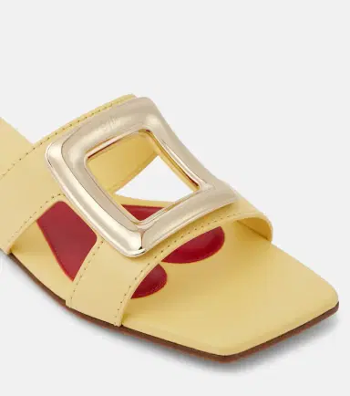 Roger Vivier Viv' By The Sea leather mules | Thumbnail 5 Roger Vivier Viv' By The Sea leather mules | Thumbnail 5