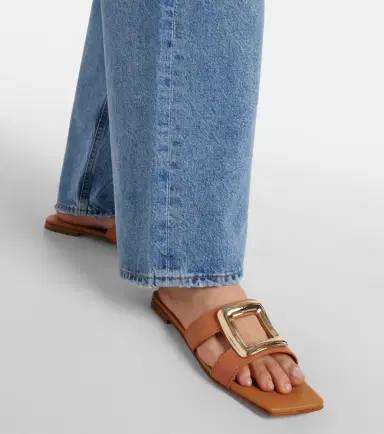 Roger Vivier Viv' By The Sea leather sandals | Thumbnail 5 Roger Vivier Viv' By The Sea leather sandals | Thumbnail 5