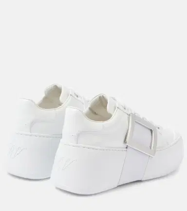 Roger Vivier Viv' Skate leather sneakers | Thumbnail 3 Roger Vivier Viv' Skate leather sneakers | Thumbnail 3