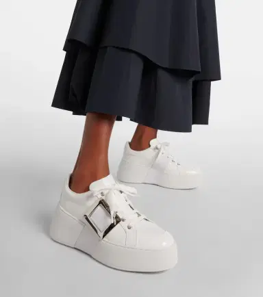 Roger Vivier Viv' Skate leather sneakers | Thumbnail 6 Roger Vivier Viv' Skate leather sneakers | Thumbnail 6