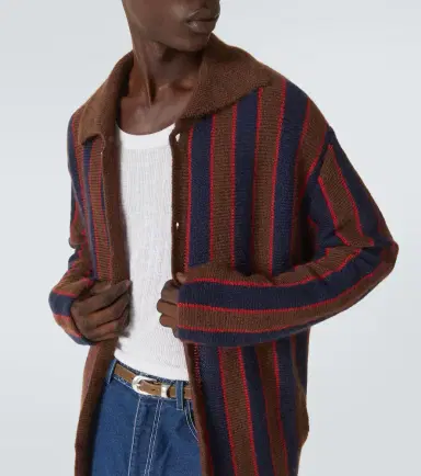 Bode Striped mohair-blend cardigan | Thumbnail 5 Bode Striped mohair-blend cardigan | Thumbnail 5