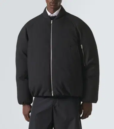 Jil Sander Oversized gabardine down jacket | Thumbnail 5 Jil Sander Oversized gabardine down jacket | Thumbnail 5