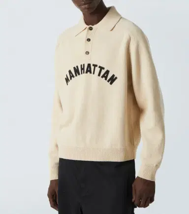 BODE Manhattan appliqué wool polo sweater | Thumbnail 2 BODE Manhattan appliqué wool polo sweater | Thumbnail 2