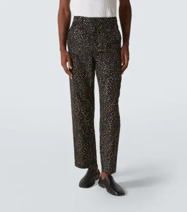 BODE Glitter faille straight pants | Thumbnail 2 BODE Glitter faille straight pants | Thumbnail 2