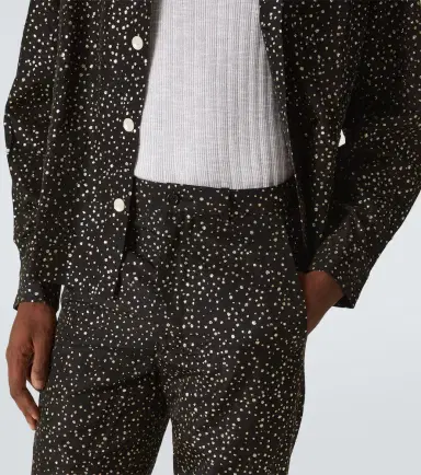 BODE Glitter faille straight pants | Thumbnail 4 BODE Glitter faille straight pants | Thumbnail 4