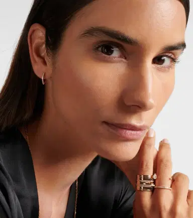 Repossi Antifer 18kt rose gold single earring with diamonds | Thumbnail 3 Repossi Antifer 18kt rose gold single earring with diamonds | Thumbnail 3
