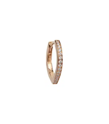 Repossi Antifer 18kt rose gold single earring with diamonds | Thumbnail 1 Repossi Antifer 18kt rose gold single earring with diamonds | Thumbnail 1