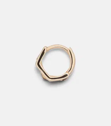 Repossi Antifer 18kt rose gold hoop earring | Thumbnail 2 Repossi Antifer 18kt rose gold hoop earring | Thumbnail 2