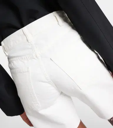 Nili Lotan Russel high-rise denim shorts | Thumbnail 5 Nili Lotan Russel high-rise denim shorts | Thumbnail 5