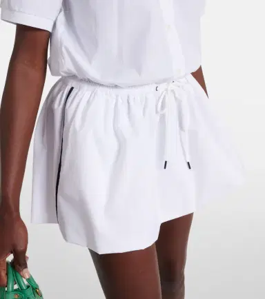 Miu Miu Logo cotton polo dress | Thumbnail 2 Miu Miu Logo cotton polo dress | Thumbnail 2