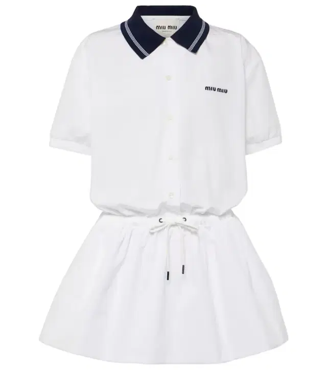 Logo cotton polo dress Logo cotton polo dress