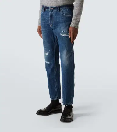 Dolce & Gabbana Distressed straight jeans | Thumbnail 3 Dolce & Gabbana Distressed straight jeans | Thumbnail 3