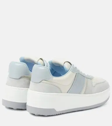 Tod's Leather-trimmed sneakers | Thumbnail 5 Tod's Leather-trimmed sneakers | Thumbnail 5