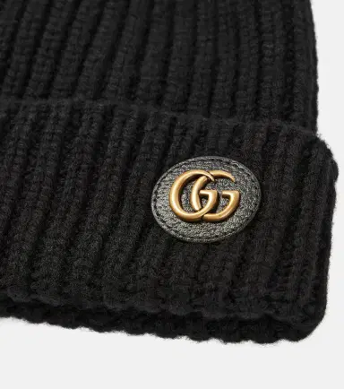 Gucci Double G wool and cashmere beanie | Thumbnail 3 Gucci Double G wool and cashmere beanie | Thumbnail 3