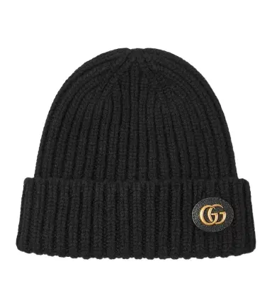 Gucci Double G wool and cashmere beanie | Thumbnail 1 Gucci Double G wool and cashmere beanie | Thumbnail 1