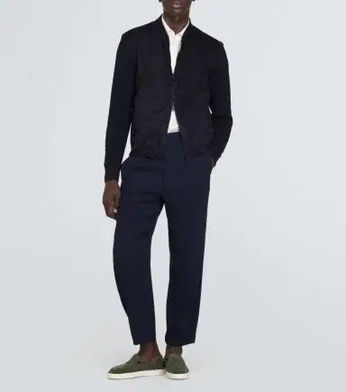 Giorgio Armani Wool-blend straight pants | Thumbnail 3 Giorgio Armani Wool-blend straight pants | Thumbnail 3