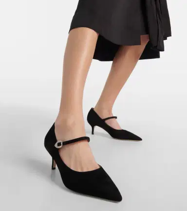 Malone Souliers x Tabitha Simmons Kate 45 suede pumps | Thumbnail 6 Malone Souliers x Tabitha Simmons Kate 45 suede pumps | Thumbnail 6