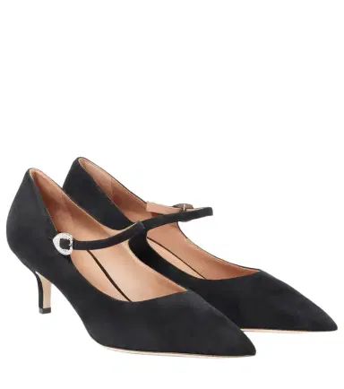 Malone Souliers x Tabitha Simmons Kate 45 suede pumps | Thumbnail 1 Malone Souliers x Tabitha Simmons Kate 45 suede pumps | Thumbnail 1