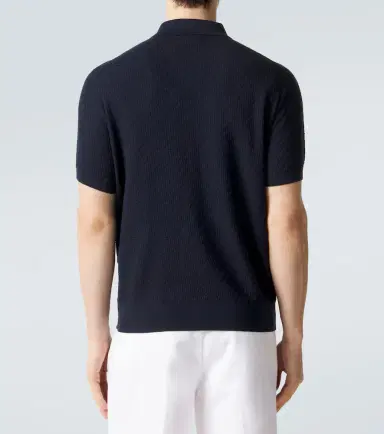 Brioni Cotton, silk, and cashmere polo shirt | Thumbnail 6 Brioni Cotton, silk, and cashmere polo shirt | Thumbnail 6