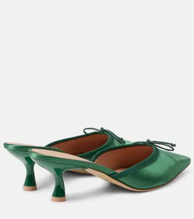 Malone Souliers x Tabitha Simmons Rose 45 satin mules | Thumbnail 5 Malone Souliers x Tabitha Simmons Rose 45 satin mules | Thumbnail 5