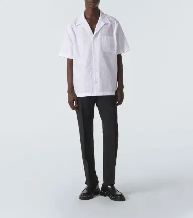 Valentino Wool and mohair slim pants | Thumbnail 3 Valentino Wool and mohair slim pants | Thumbnail 3
