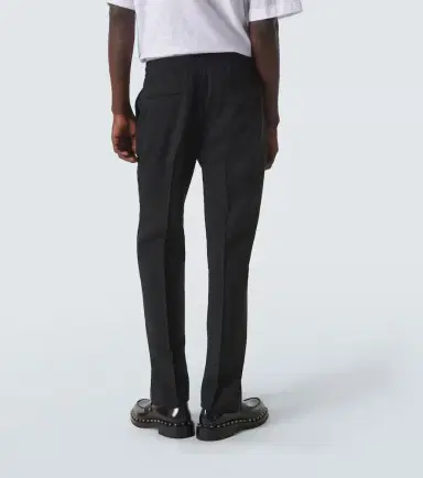 Valentino Wool and mohair slim pants | Thumbnail 4 Valentino Wool and mohair slim pants | Thumbnail 4