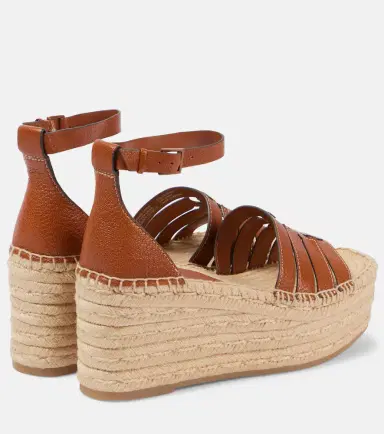 Tory Burch Ines leather espadrille wedges | Thumbnail 2 Tory Burch Ines leather espadrille wedges | Thumbnail 2